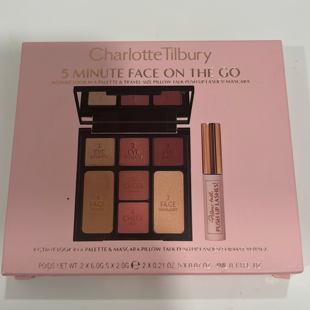Charlotte Tilbury 5 minute face on the go with Mascara